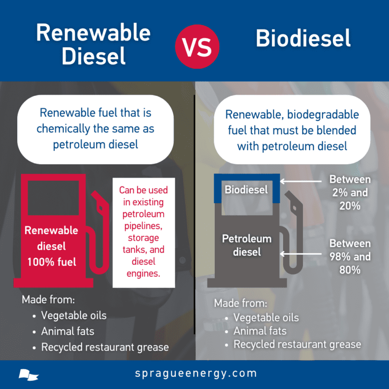 Renewable Diesel vs. Biodiesel: Understanding the Differences - Sprague ...