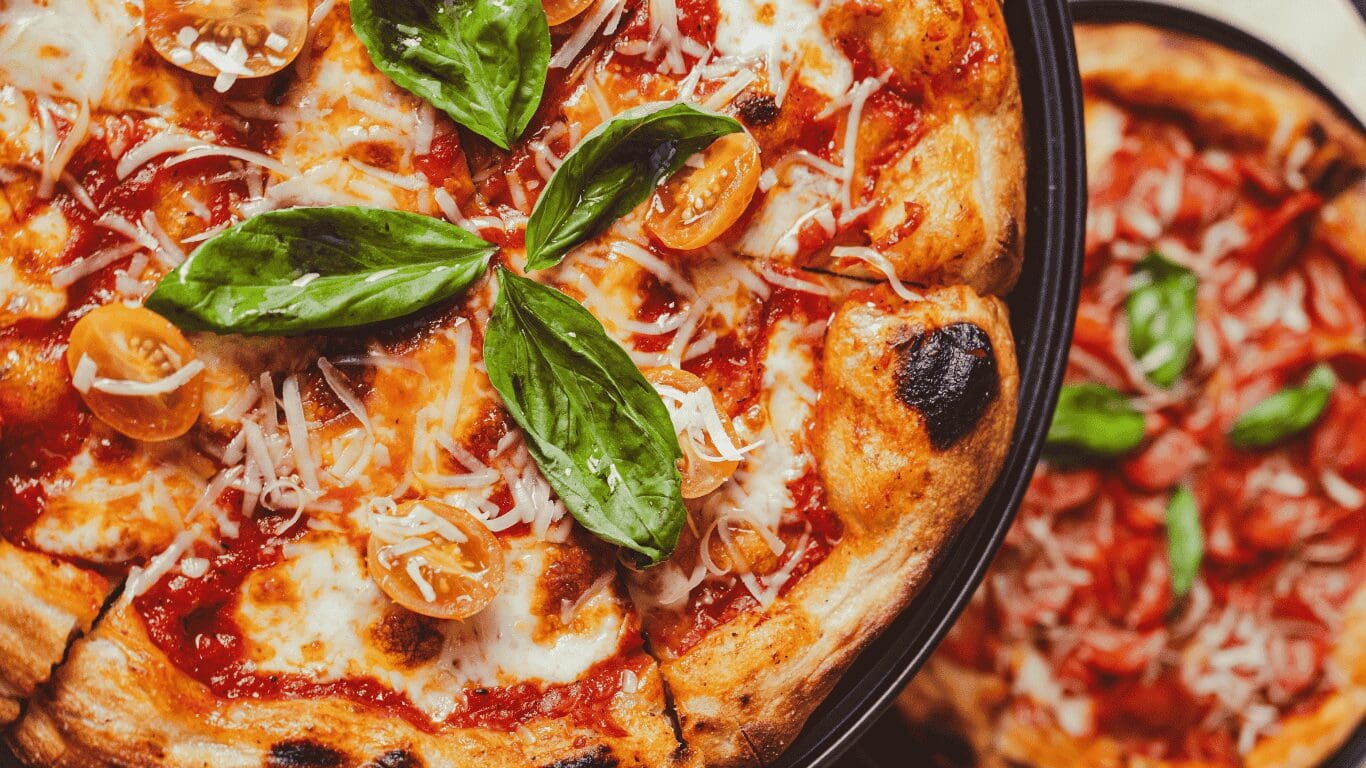 900-degree-case-study A margherita pizza like that served at 900 Degree Pizza in New Hampshire.